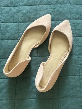 Marc Fisher Blush Pointed-Toe D'Orsay Flats